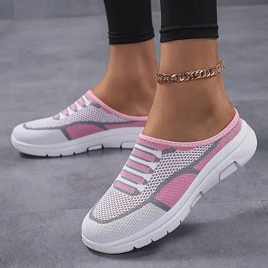 Lena - Lightweight Mesh Slip-On Sneakers