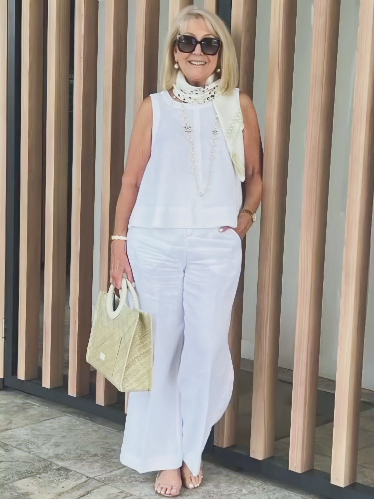Isabella™ | Chic Silk Ensemble for Timeless Elegance