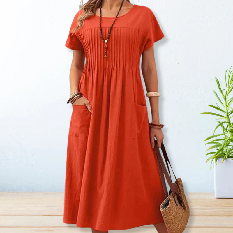 Isabella™ | Timeless Silk Dress for Grace