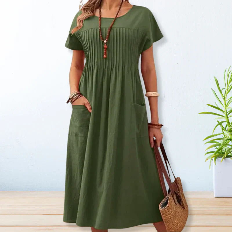 Isabella™ | Timeless Silk Dress for Grace
