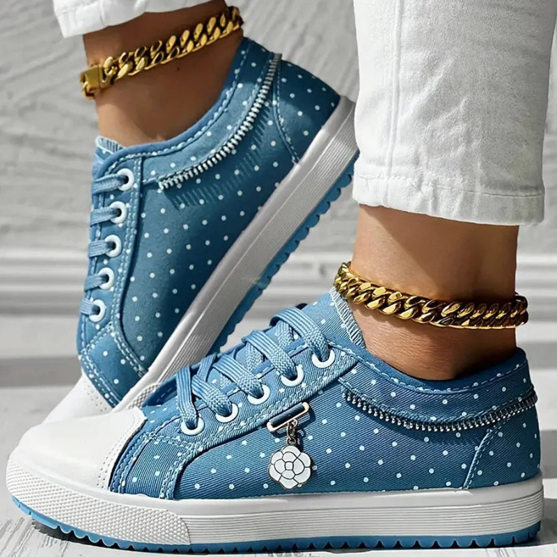 Lily - Chic Floral Sneakers