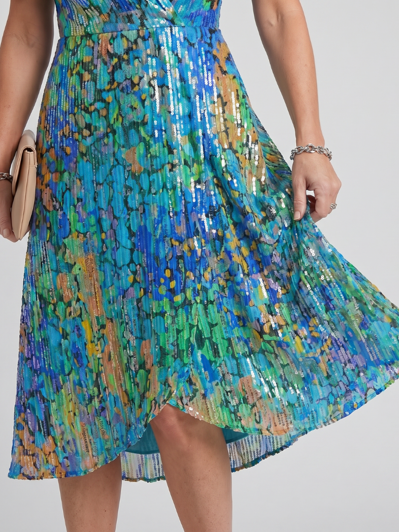 Mirabel™ | Floral Midi Dress with Grace