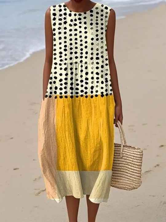 Megan™ | Vintage Summer Dress for Effortless Charm