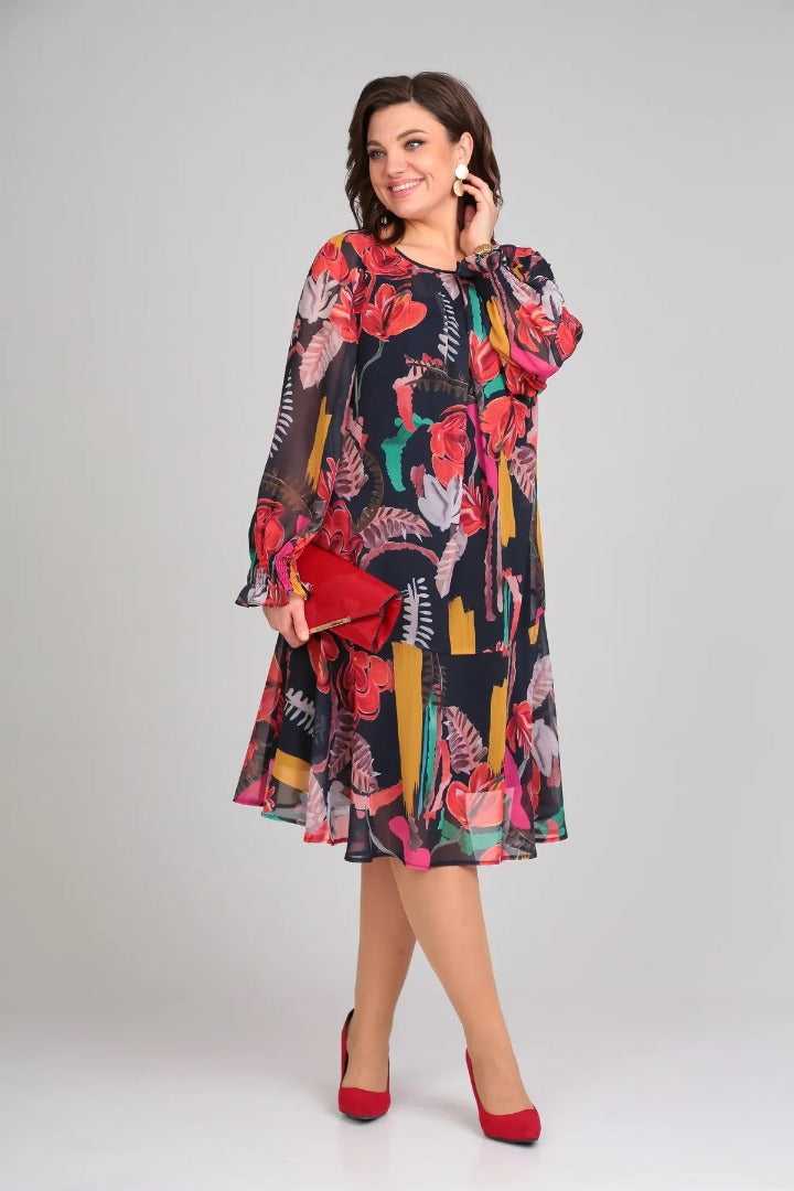 Vivienne™ | Exquisite Floral Dress