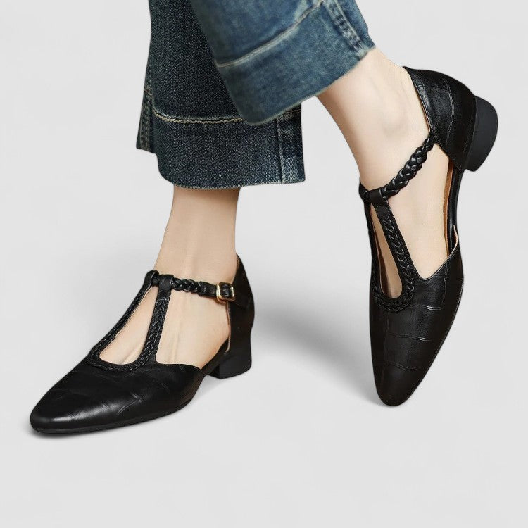 Camila™ - Orthopedic T-Bar Mary Jane Shoes