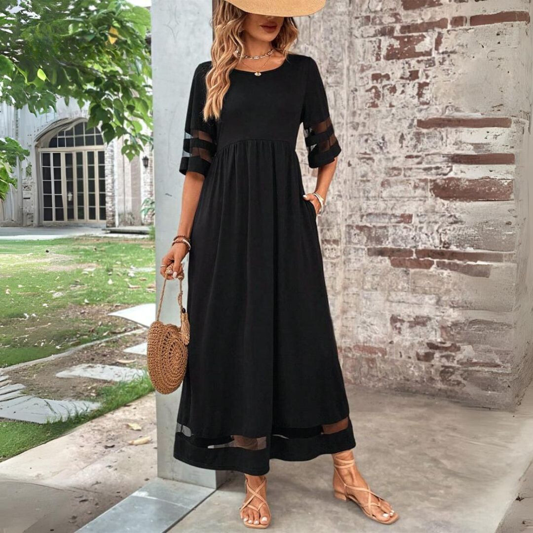 Aubrée™ | Effortless Luxe Midi Dress