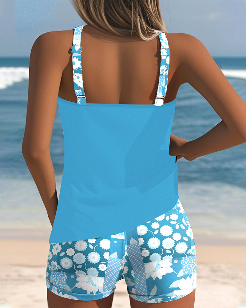 Sabrina™ | Floral Two-Piece Swimsuit for Effortless Elegance