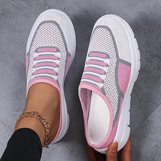 Lena - Lightweight Mesh Slip-On Sneakers