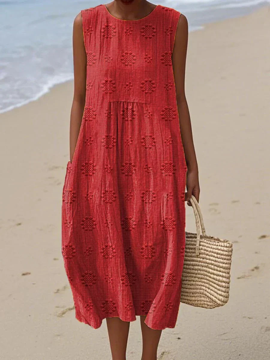 Beatrice™ | Chic Sleeveless Dress with Pockets