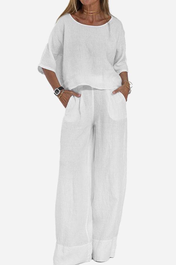 Clara™ | Chic Two-Piece Set in Luxe Fabric