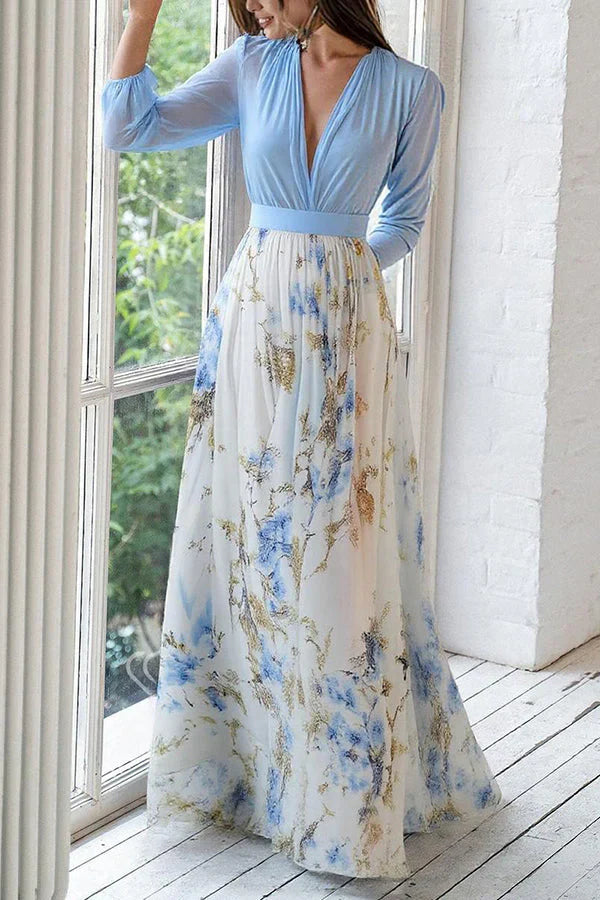 Esme™ | Chic Maxi Dress in Silky Fabric