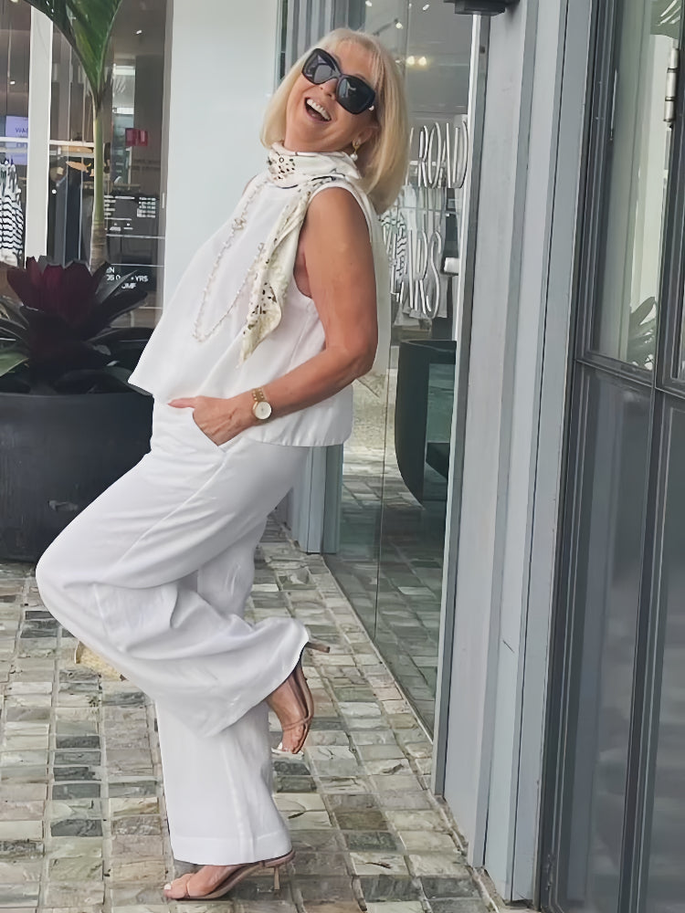 Isabella™ | Chic Silk Ensemble for Timeless Elegance