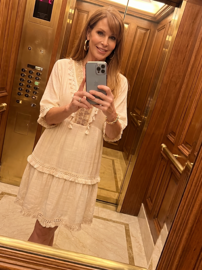 Delia™ | Chic Embroidered Mini Dress for Effortless Elegance