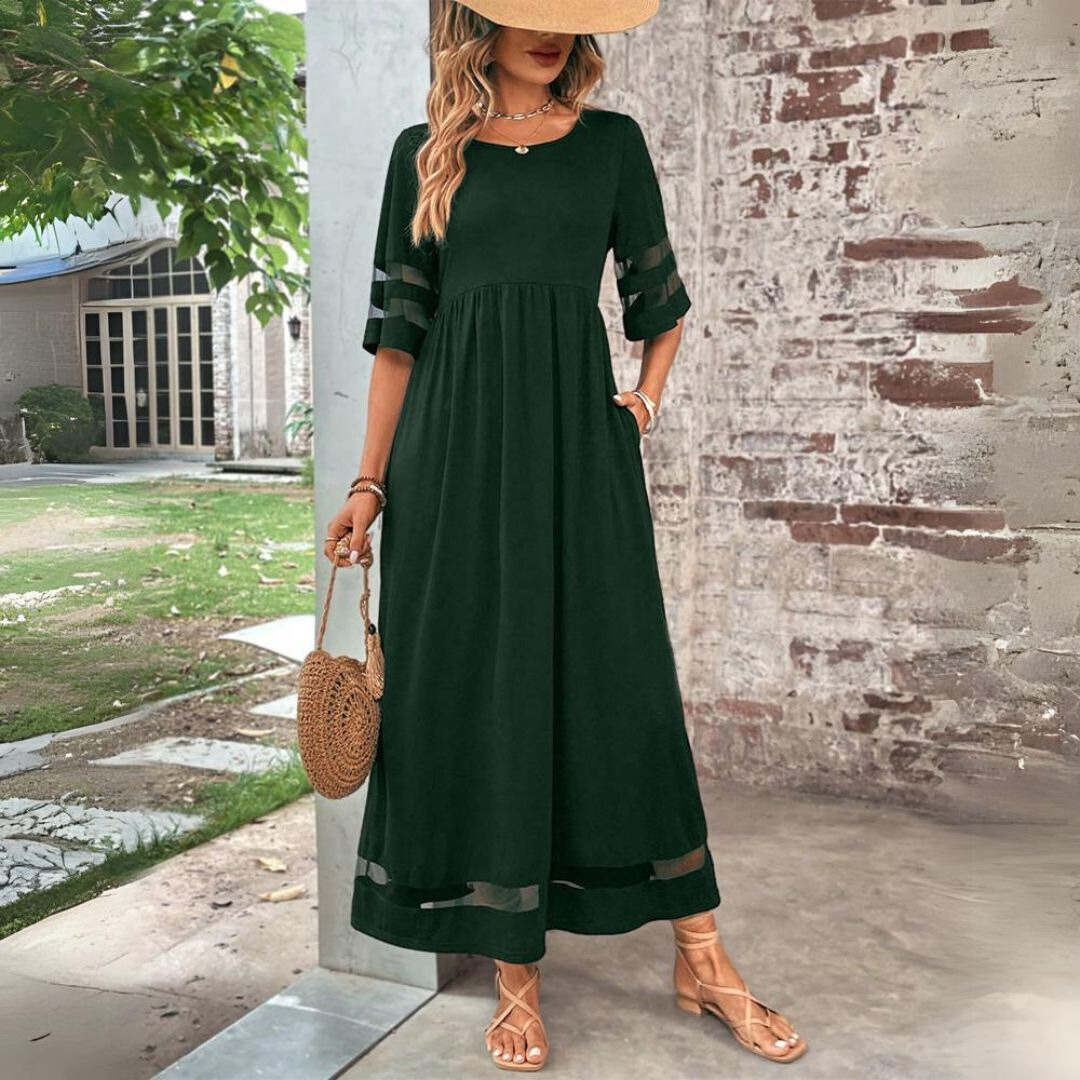 Aubrée™ | Effortless Luxe Midi Dress