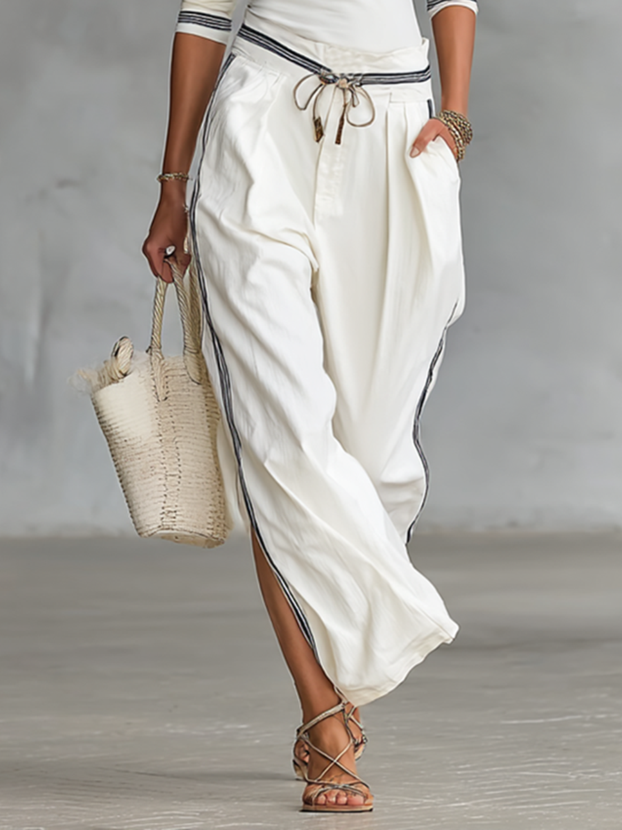 Lila™ | Chic Wide-Leg Joggers with Comfort