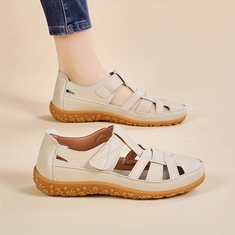 Lea™ | Chic Leather Sandals for Everyday Elegance
