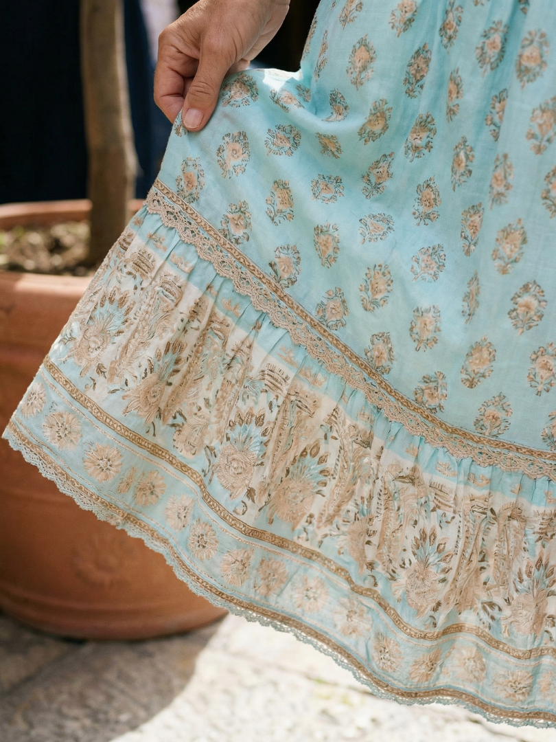 Maren™ | Chic Cotton Garden Dress for Effortless Style