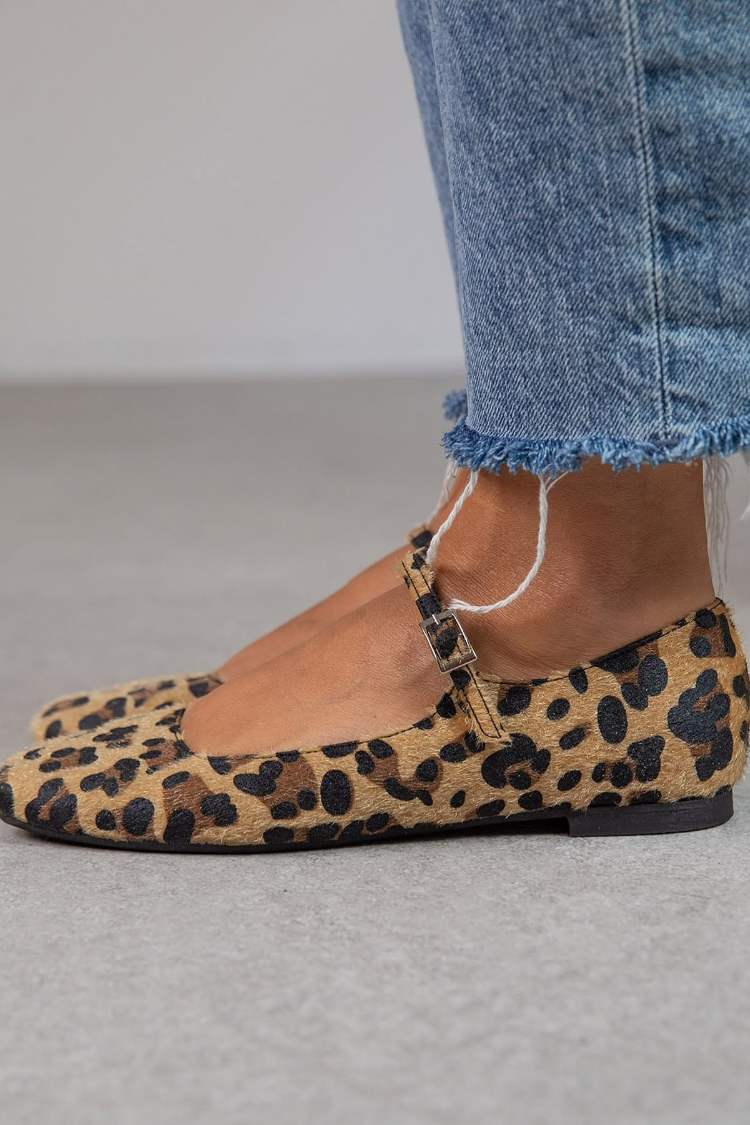 Lena™ | Chic Ballet Flats with Adjustable Strap