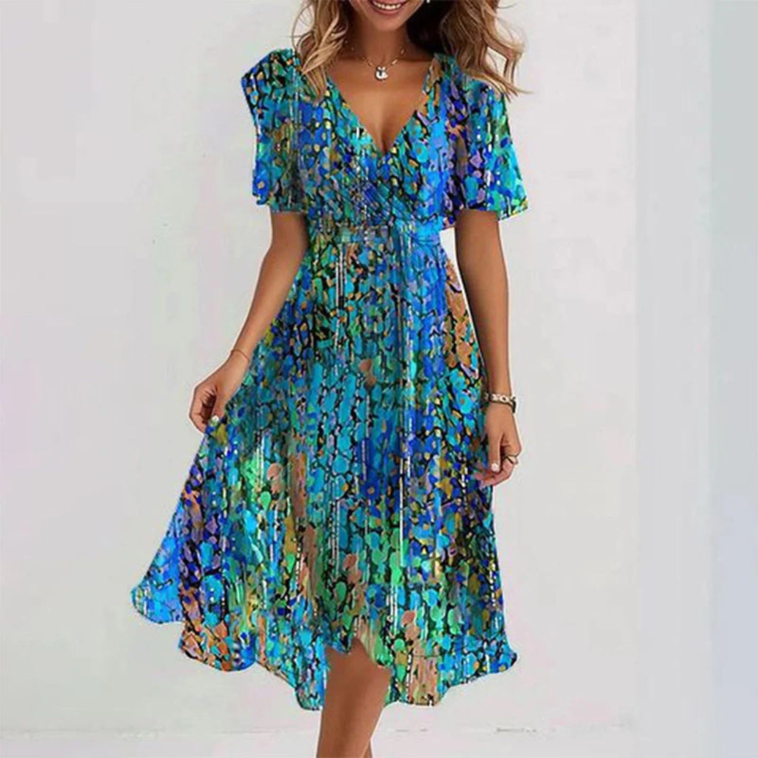 Isabelle™ | Chic Linen Summer Dress