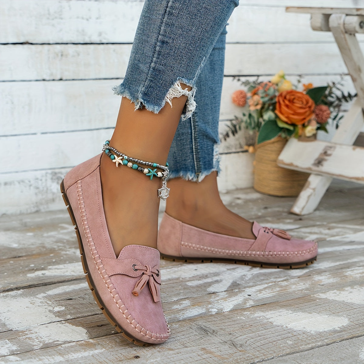 Nadine™ | Timeless Tassel Loafers for Effortless Elegance