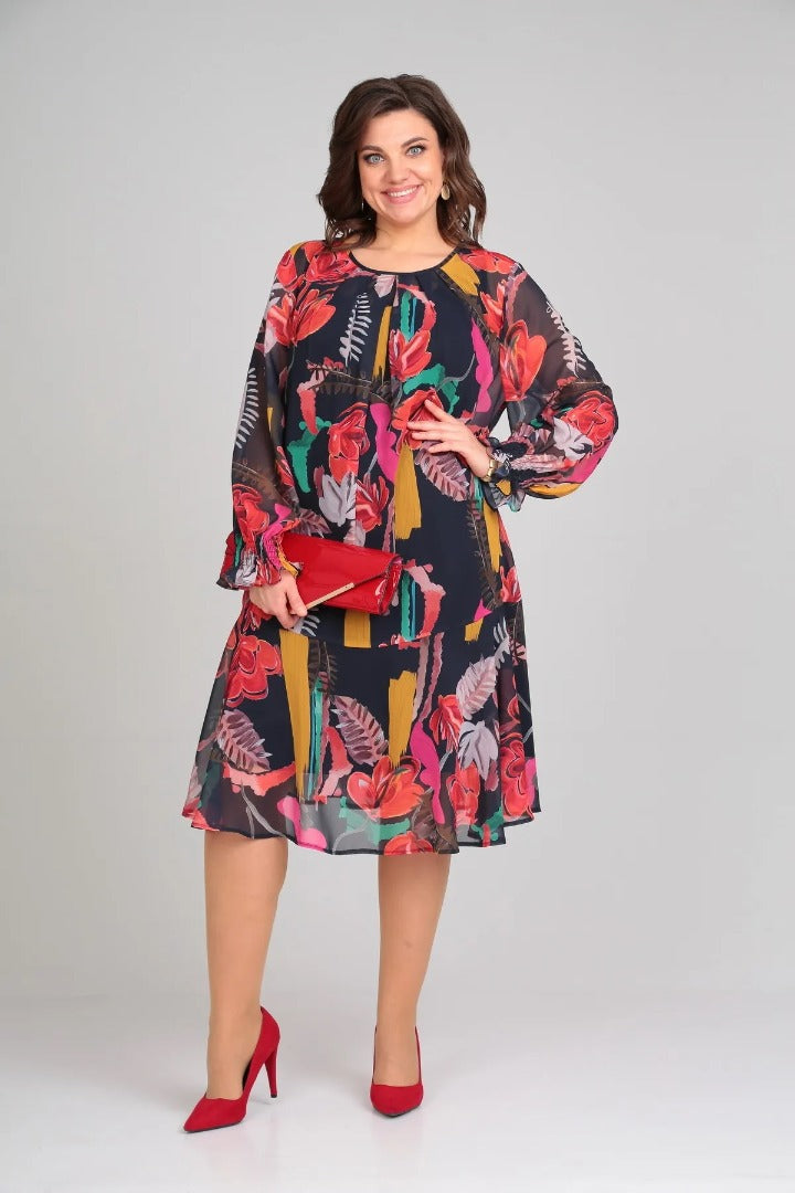 Vivienne™ | Exquisite Floral Dress