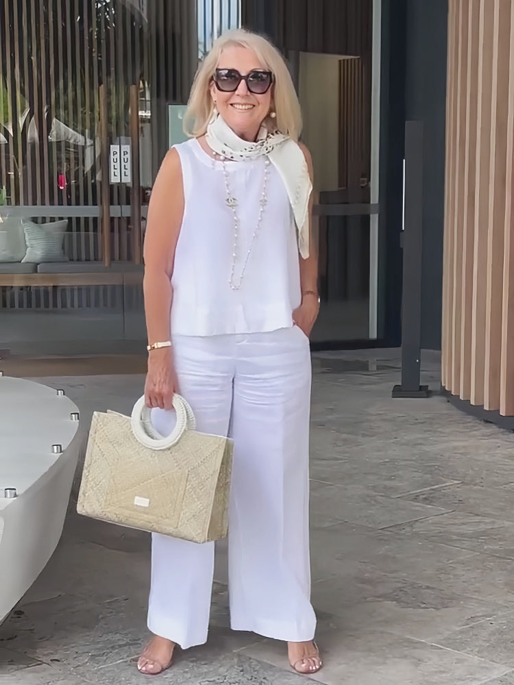 Isabella™ | Chic Silk Ensemble for Timeless Elegance