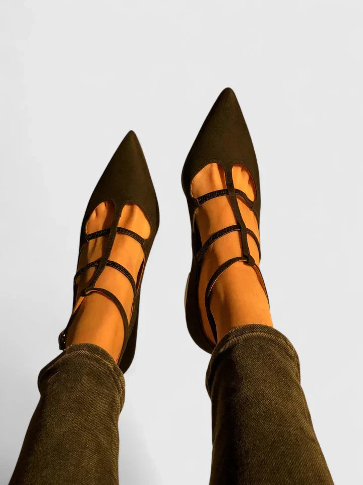 Lila™ | Chic Leather Heels for Confidence