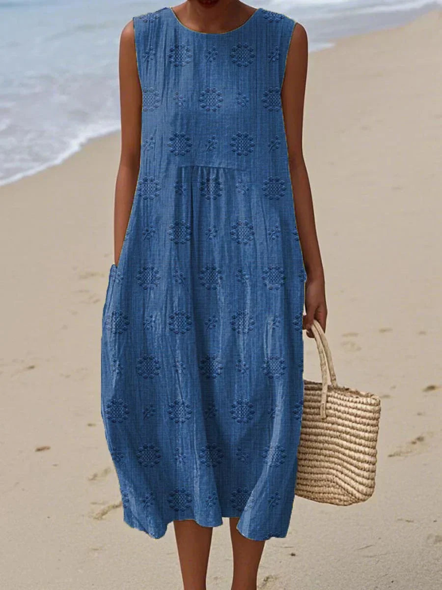 Beatrice™ | Chic Sleeveless Dress with Pockets