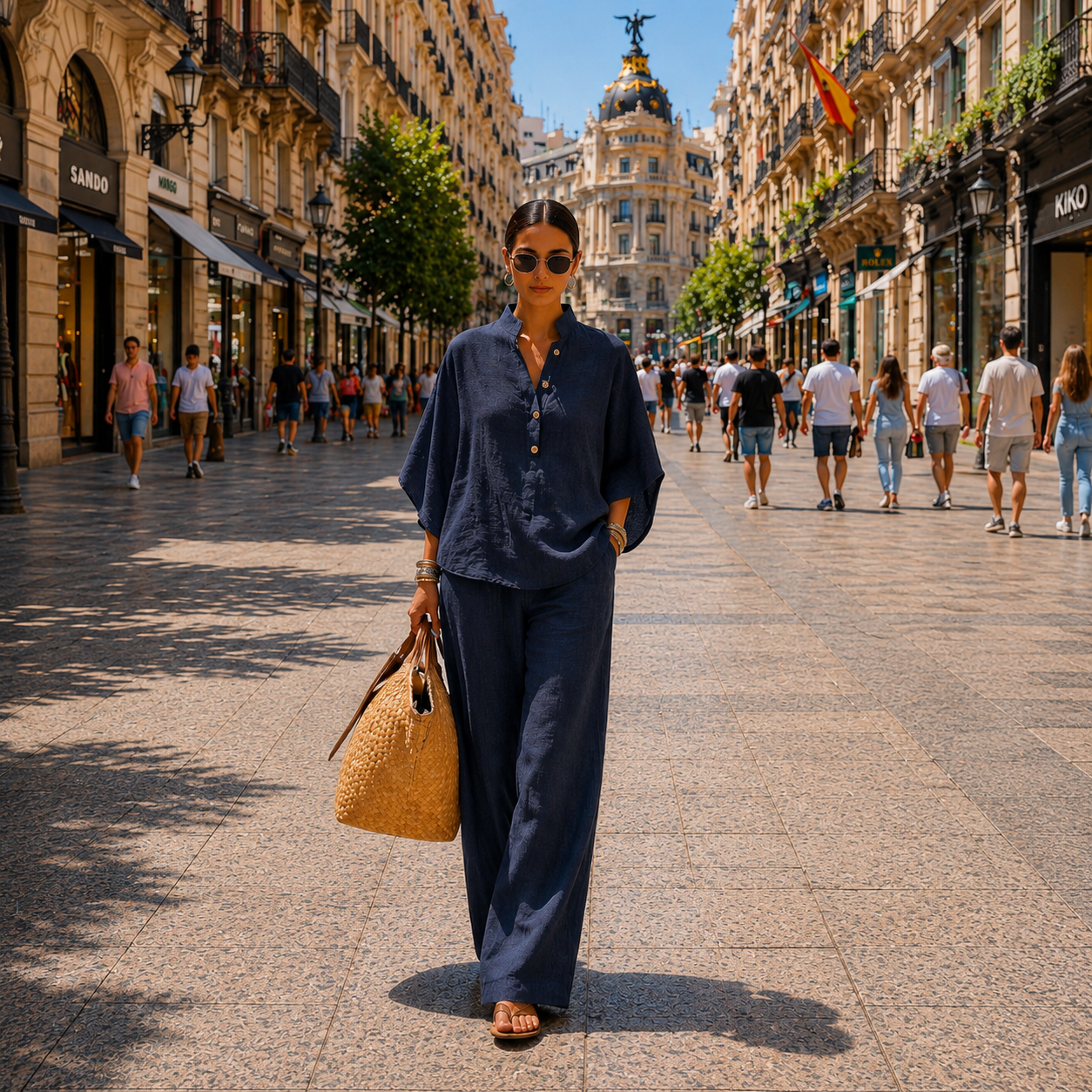Mariel™ | Chic Batwing Sleeve Set for Effortless Elegance