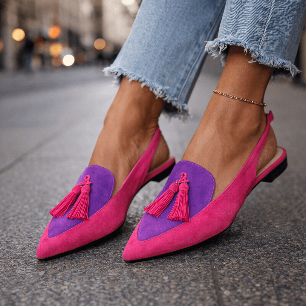 Lorena - Chic Tassel Strap Sandals for Effortless Style