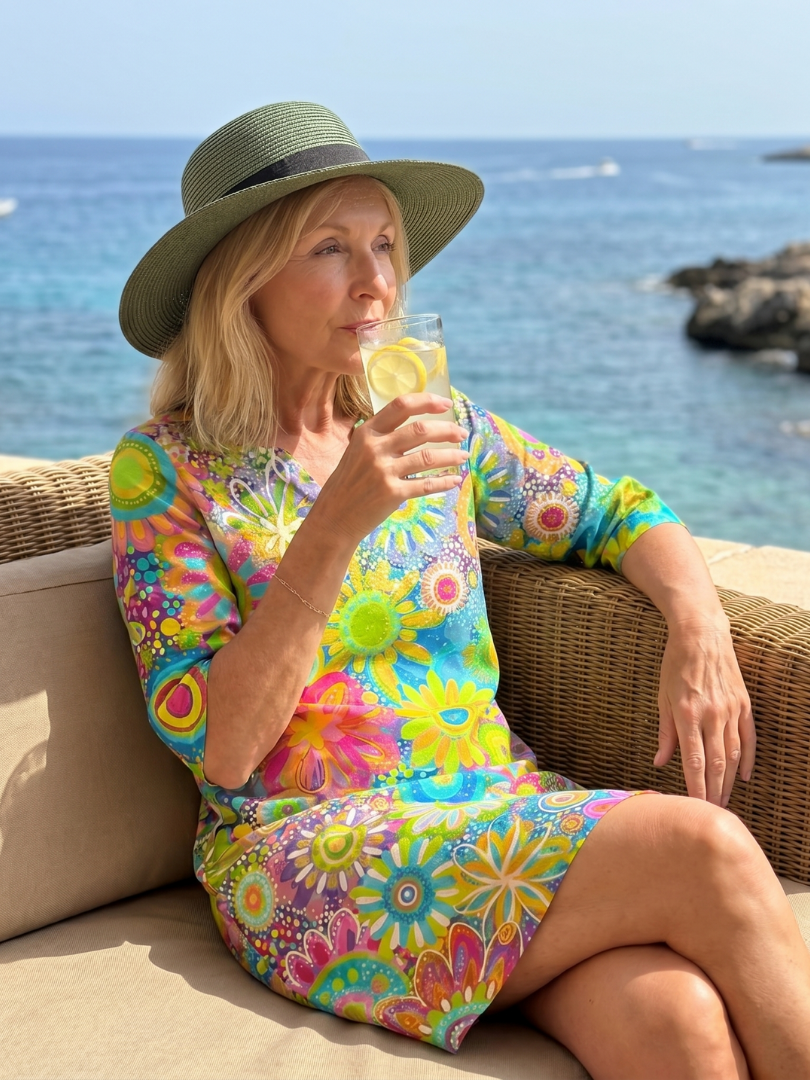 Lila™ | Chic Floral Print Dress for Effortless Elegance