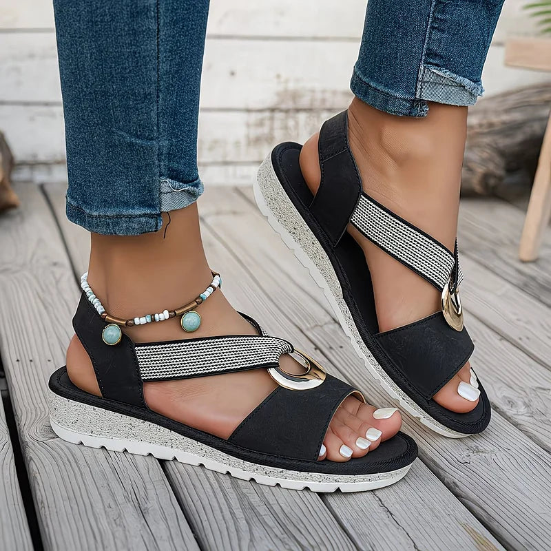 Clara - Orthopaedic Leather Sandals