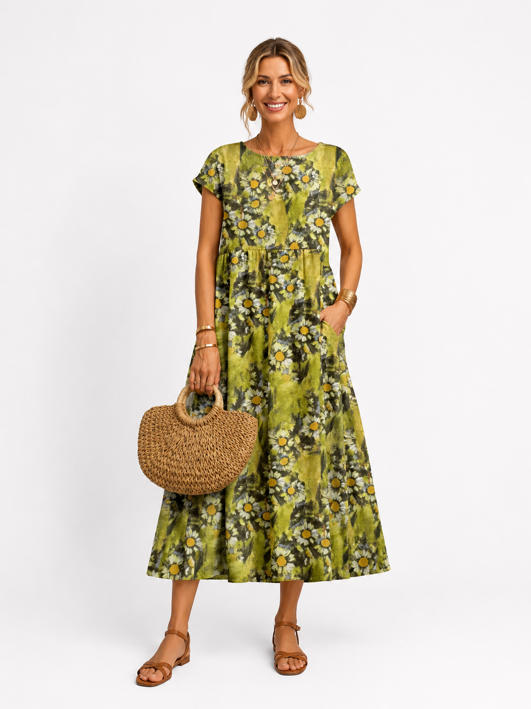 Lila™ | Breezy Cotton Summer Dress for Effortless Charm
