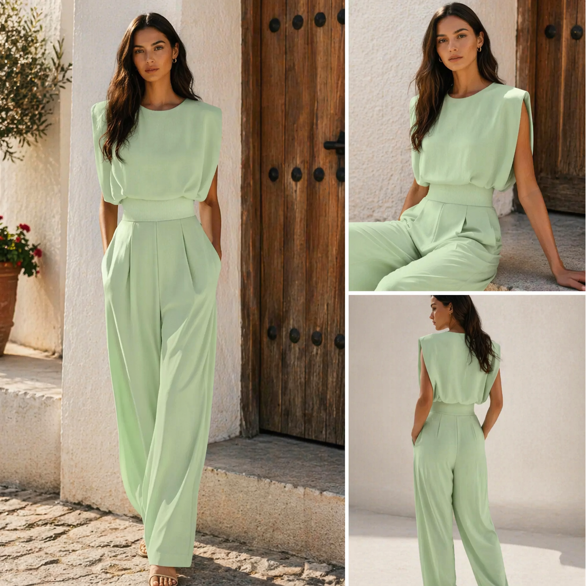 Noemi™ | Chic Jumpsuit with Waist Definition