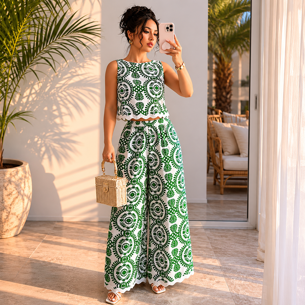 Vivienne™ | Chic Linen Set for Effortless Style