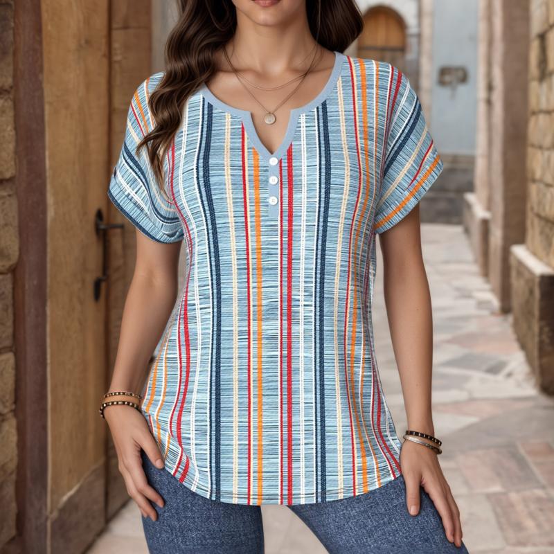 Isabella™ | Chic Striped Blouse for Effortless Style