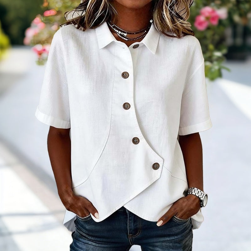 Lila™ | Versatile Cotton Casual Shirt
