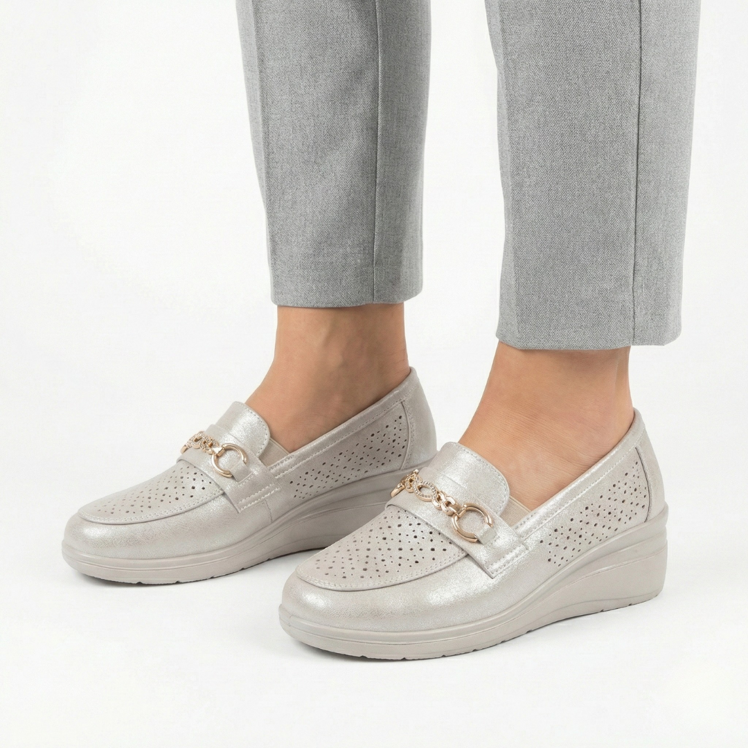 Darla™ | Luxurious Leather Moccasins for Comfort