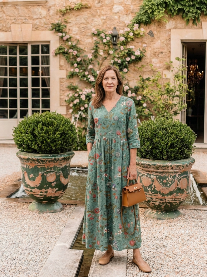 Marina™ | Graceful Floral Maxi Dress for Effortless Elegance