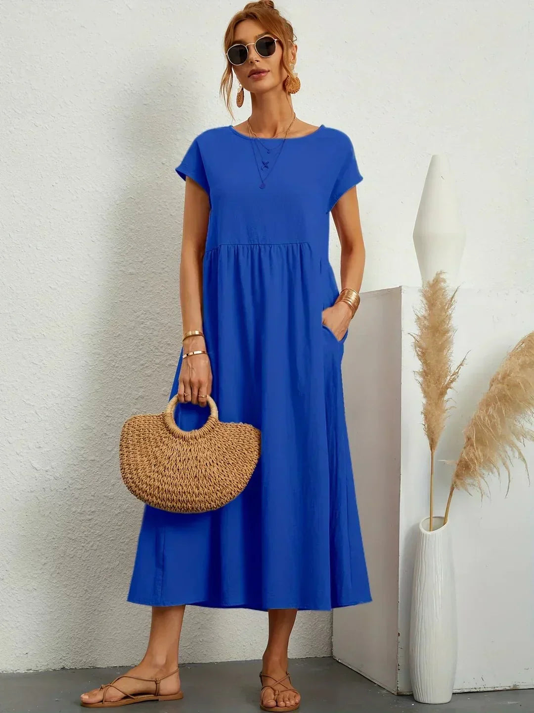 Isabella™ | Timeless Midi Dress for Effortless Elegance
