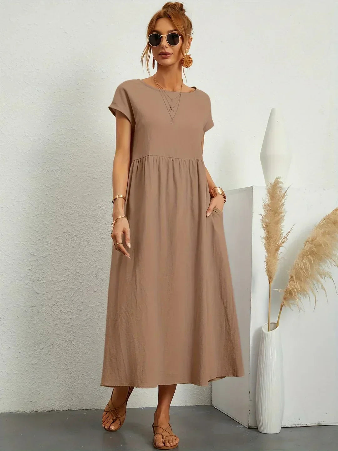 Isabella™ | Timeless Midi Dress for Effortless Elegance