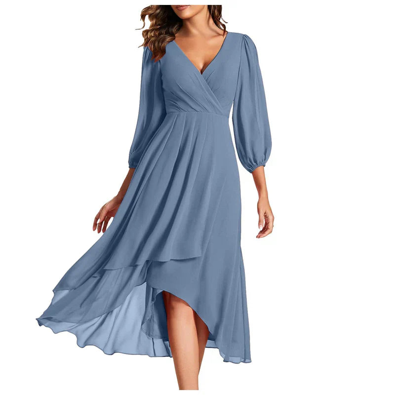 Violet™ | Asymmetric Hem Dress for Effortless Elegance