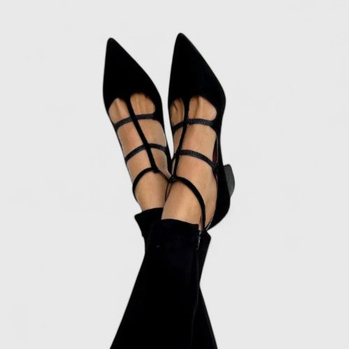 Luna™ | Chic Leather Heels for Confidence