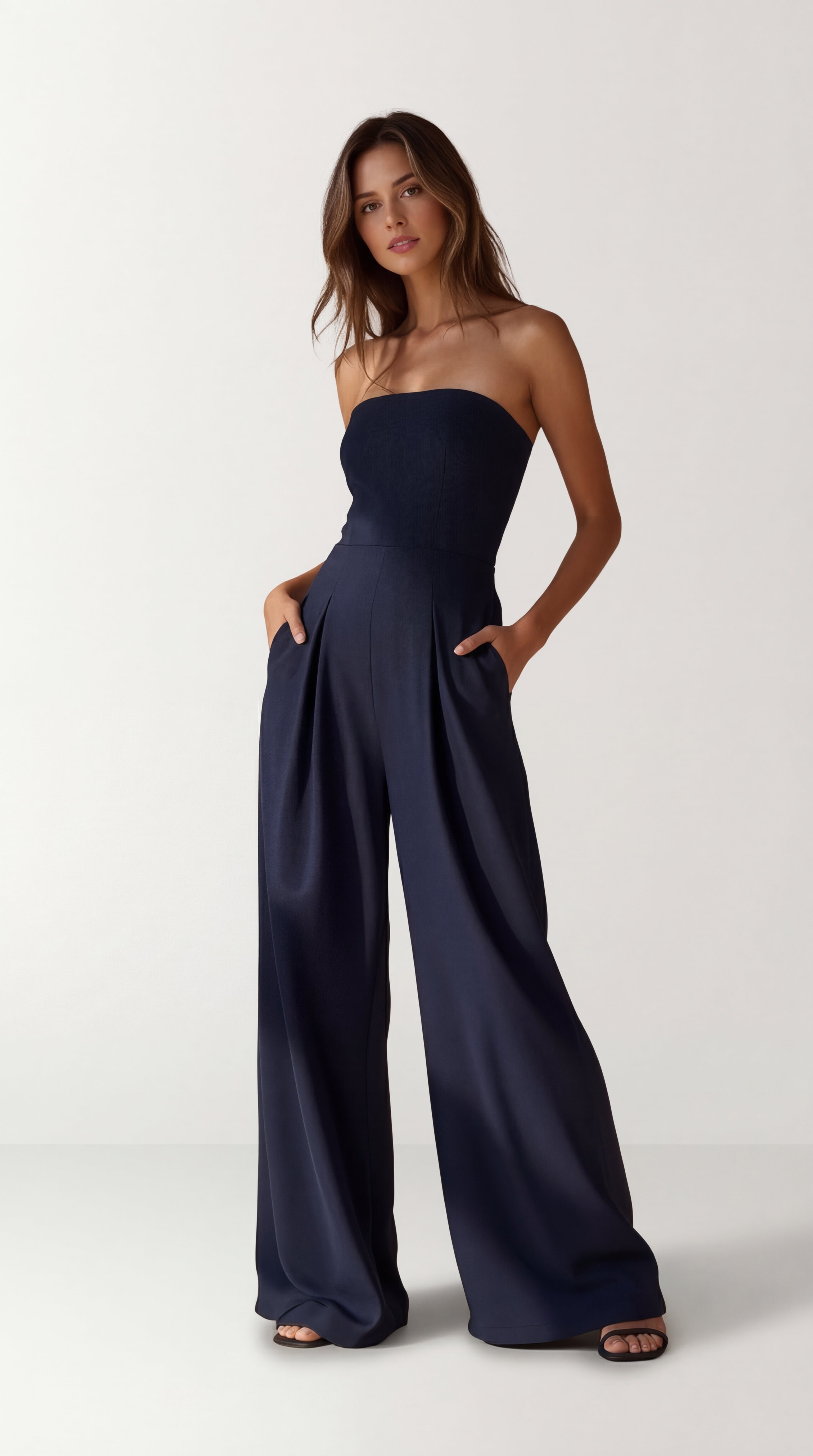 Isabella™ | Chic Strapless Jumpsuit for Effortless Style