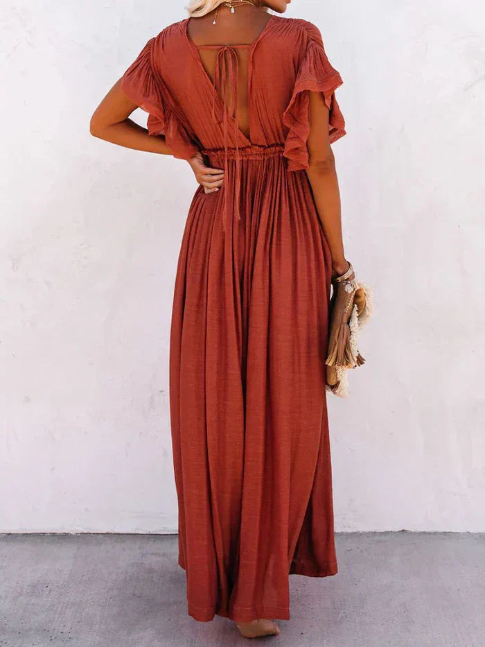 Lila™ | Graceful Cotton Dress for Sunny Escapes