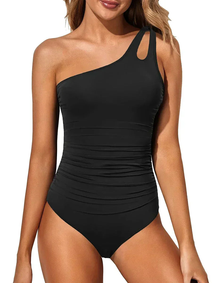 Lila™ | Chic One-Shoulder Swimsuit for Confidence