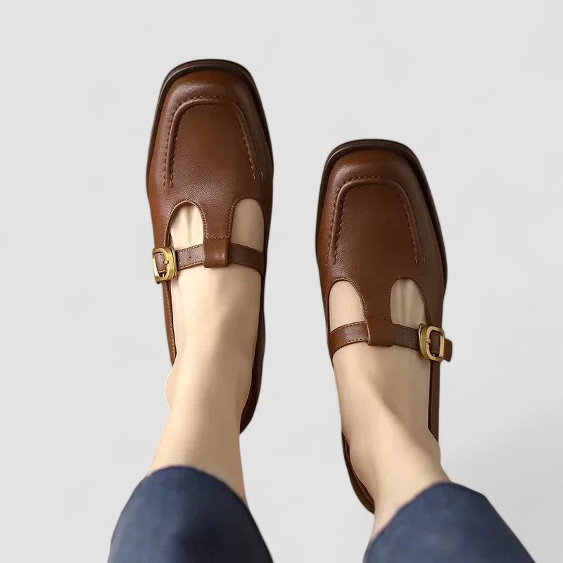 Elizabeth™ – Orthopedic T-Strap Mary Jane Shoes