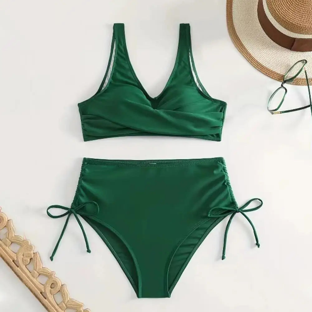 Sarena™ | Flattering V-Neck Bikini for Confidence