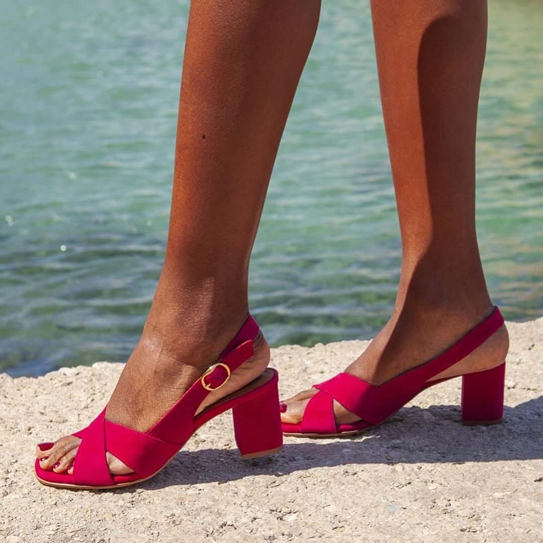 Celeste™ | Chic Blue Summer Sandals for Effortless Style