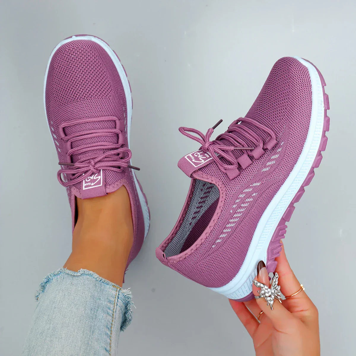 Lila™ | Breathable Urban Sneakers for Everyday Adventure